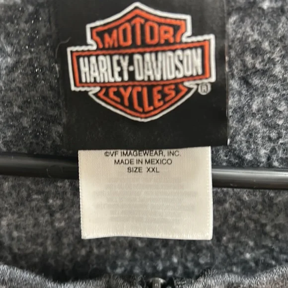 Women’s Harley Davison zip up jacket no hood Good used condition no stains/rips - Picture 2 of 9